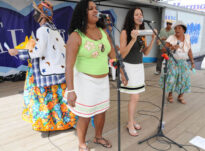 Apresentação de Cultura Popular. Foto: Julia Carlos