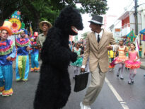 Cortejo Carnavalesco. Foto: Leo Antunes