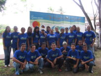 Toda a galera reunida