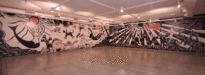 Exposição Narrativas em Madeira e Muro