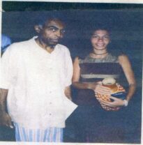 Com Gilberto Gil 1999
