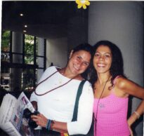Com Fafá de Belém 2000