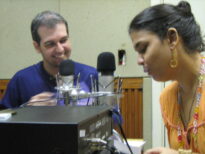 com Edu Krieger - Rádio Roquette Pinto/RJ - out 09
