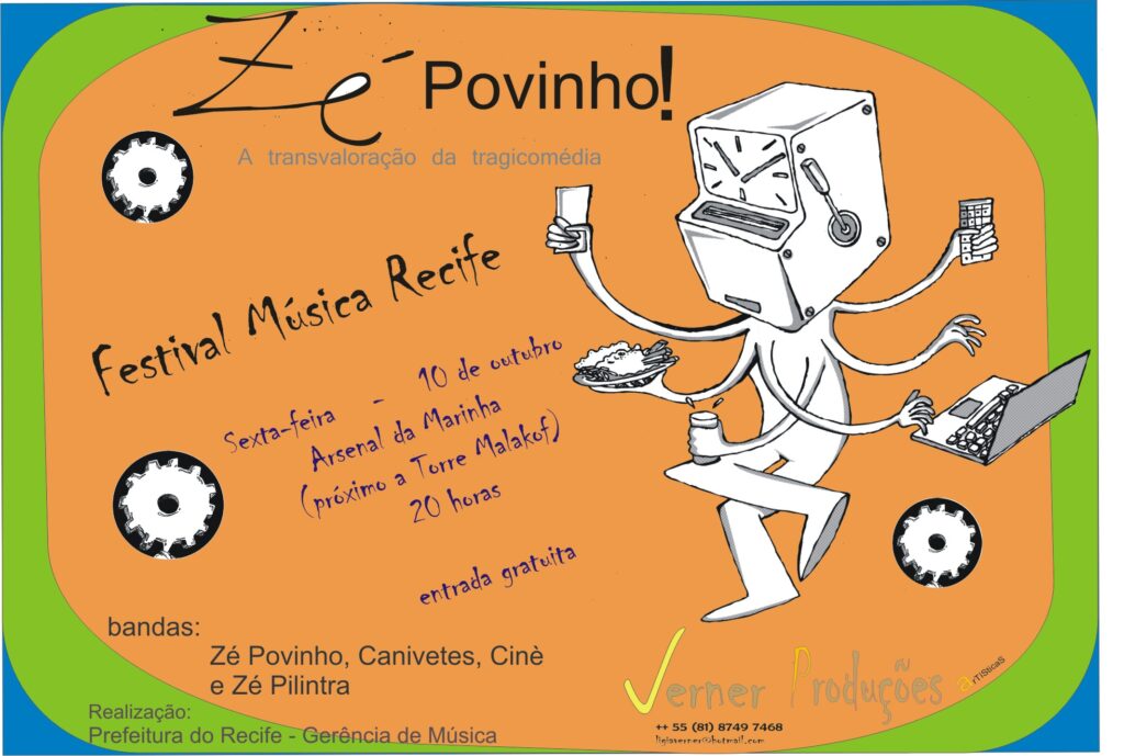 Zé Povinho - Festival Música Recife - 2008.