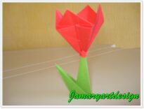 Flor de origami