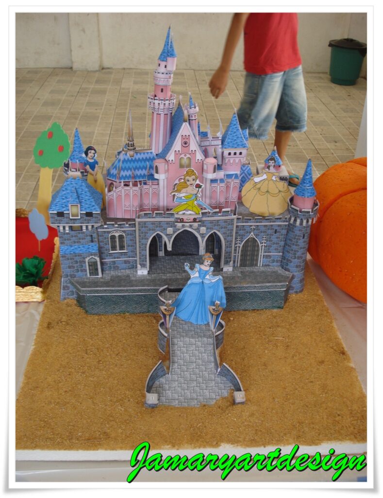 Castelo de papercraft