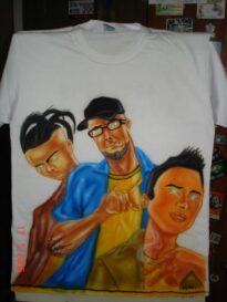 Encomenda de um amigo. Ele gostava do hip hop