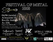 Flyer Festival Of Metal 2008