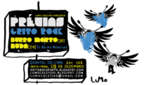Flyer Prévia Grito Rock Porto 2009