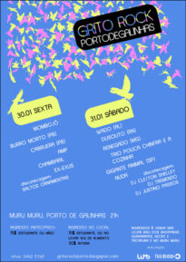 Flyer Grito Rock Porto de Galinhas 2009