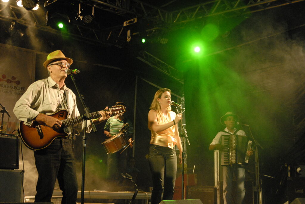 Show no Pátio de São Pedro, no São João 2010