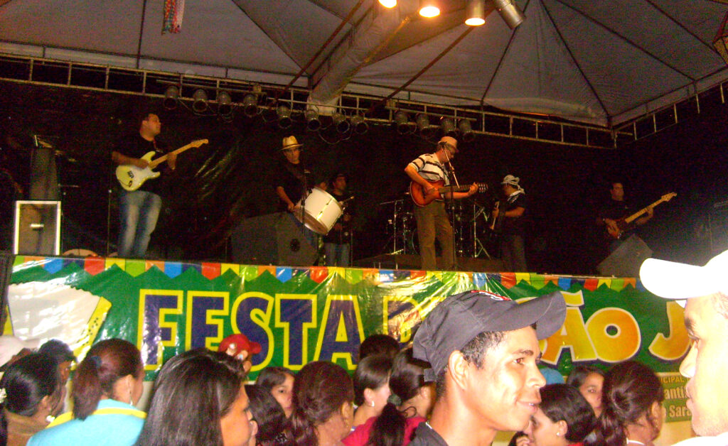 Show em Chã Grande, no São Pedro, 29 de junho 2011