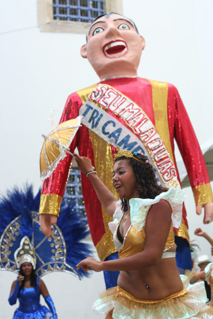 Clube Carnavalesco Seu Malaquias na Casa da Cultura
