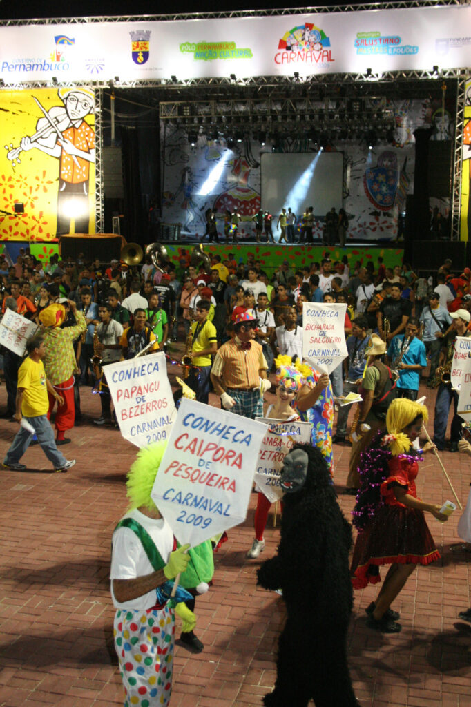 Abertura do Carnaval 2009 no Fortim do Queijo, em Olinda