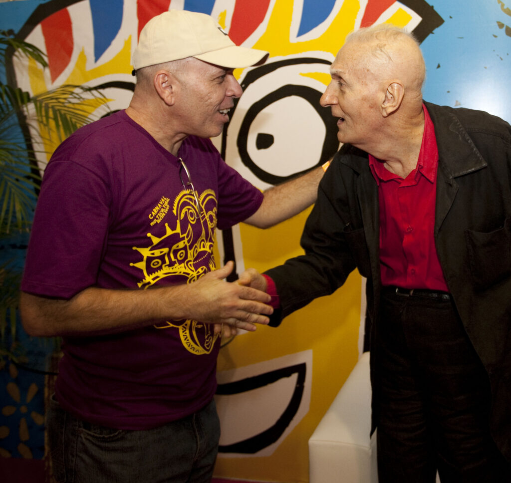 Renato L, sec cult de Rec. e Ariano Suassuna, sec. cult PE.