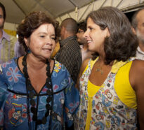 Luciana Azevedo e primeira Dama do estado, Renata Campo