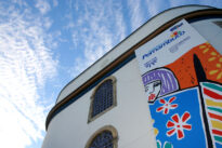 Decoração do Carnaval na Casa da Cultura