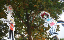 Decoração do Carnaval na Casa da Cultura