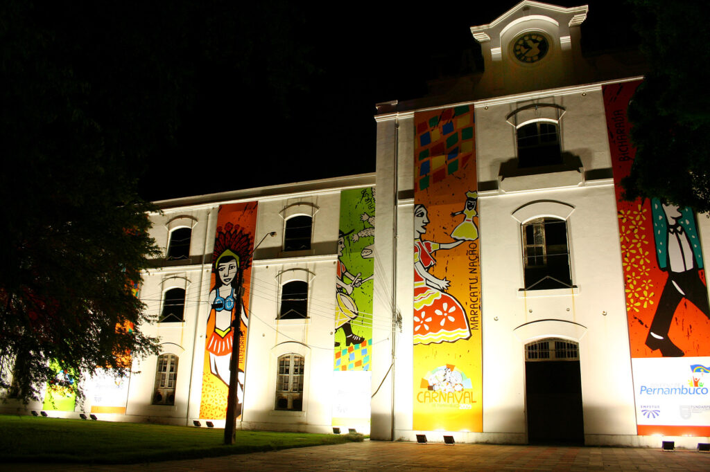 Decoração do Carnaval na Fábrica Tacaruna