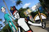 Decoração do Carnaval na Praça da República
