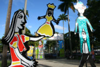 Decoração do Carnaval na Praça da República
