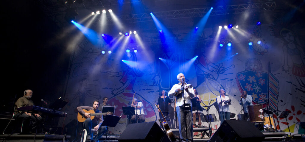 Paulinho da Viola, no Fortim, em Olinda - Carnaval 2009