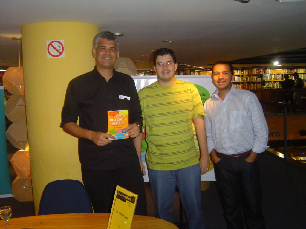 Gustavo Arruda, Renato Coutinho(Via Livros, Isaac Jorge(ZIT)