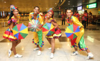 Receptivo Carnavalesco no Aeroporto