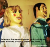 Primeiros Bonecos Gigantes do Brasil.