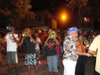 Banda Escola Caio Pereira; Sidnei (vice-presidente do Bloco)