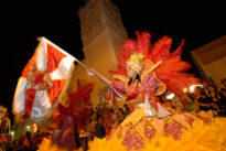 Carnaval de rua em Pesqueira, fevereiro de 2009