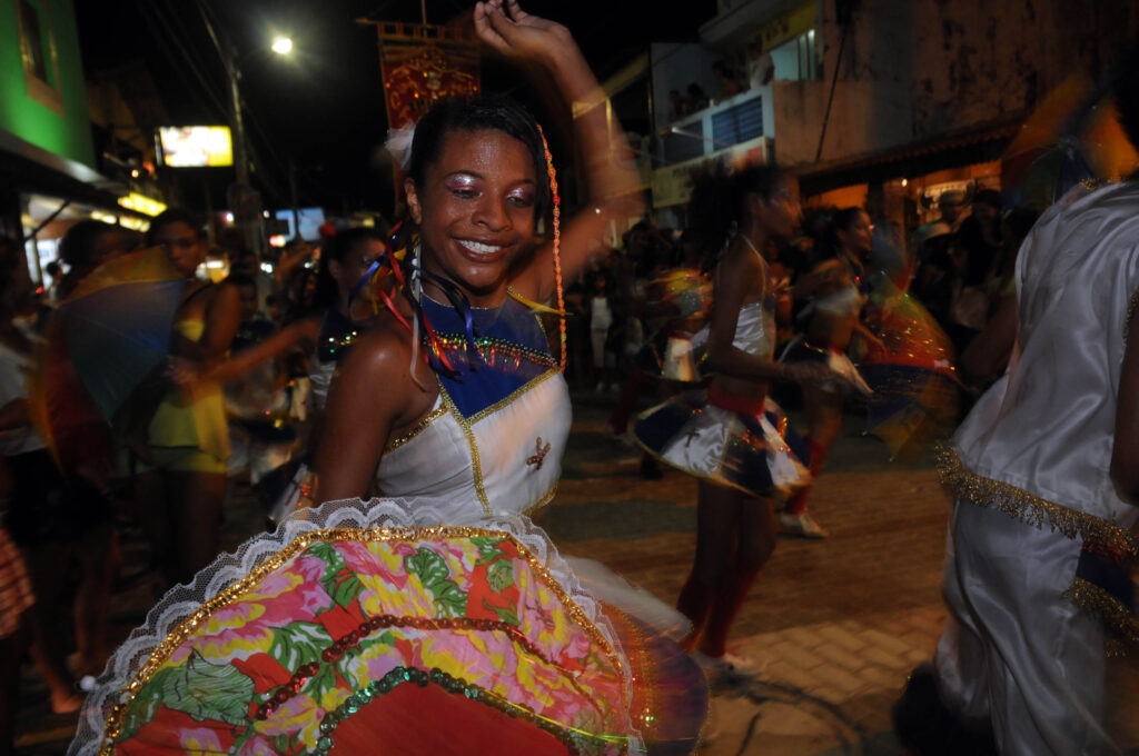 O Elefante, em Ipojuca, durante o Carnaval 2009