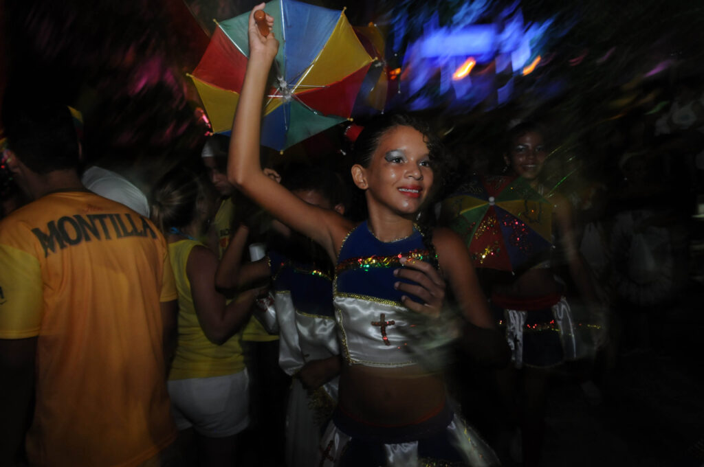 O Elefante, em Ipojuca, durante o Carnaval 2009