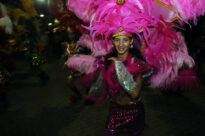 O Elefante, em Ipojuca, durante o Carnaval 2009