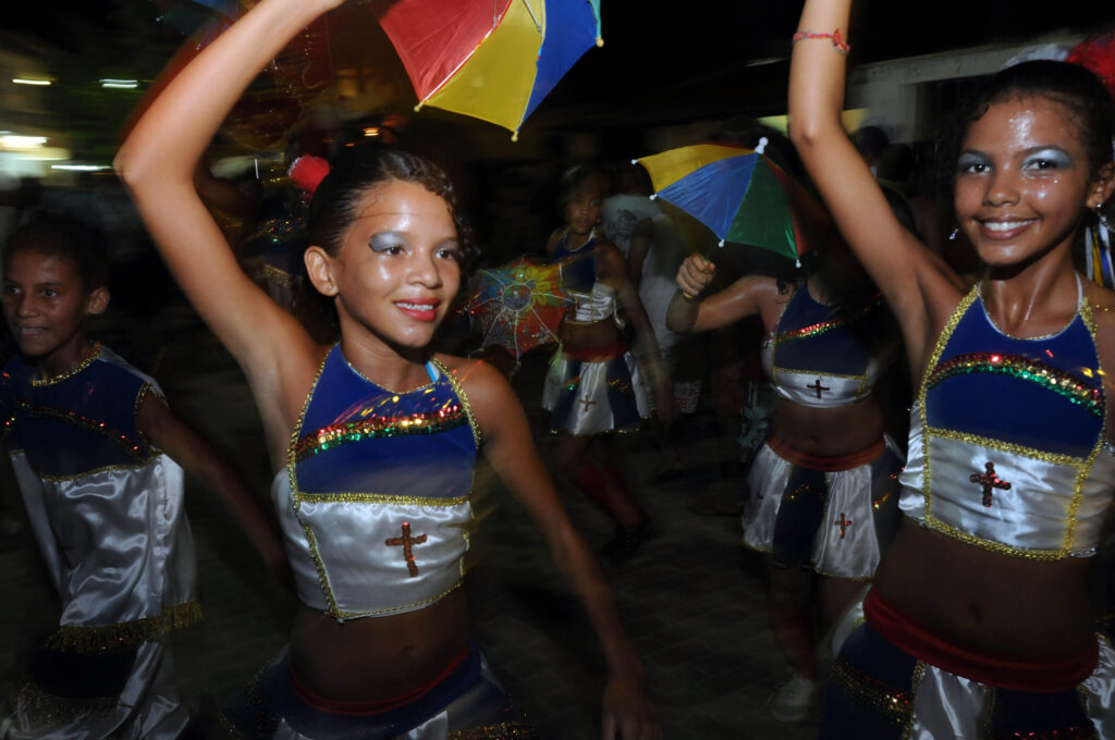 O Elefante, em Ipojuca, durante o Carnaval 2009