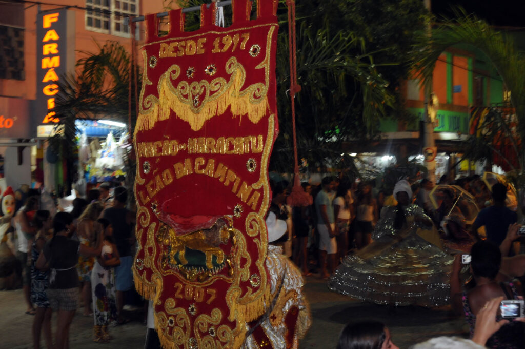 Maracatu Leão da Campina, em Ipojuca, Carnaval 2009