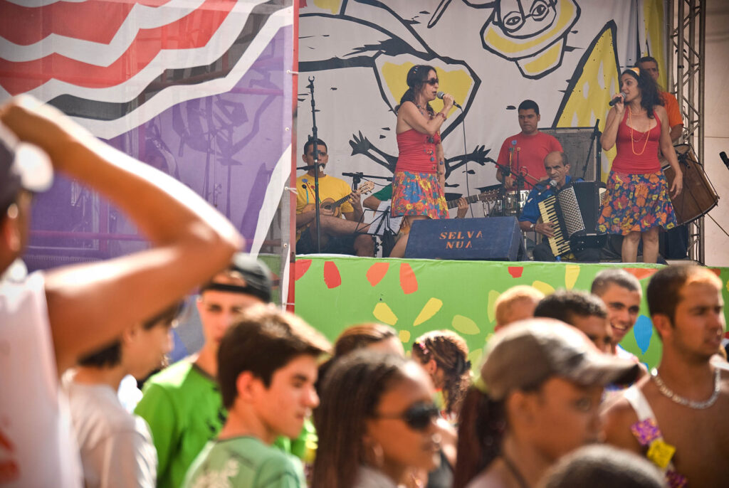 Show de Naara e Lucinha Guerra em Triunfo, no Carnaval 2009