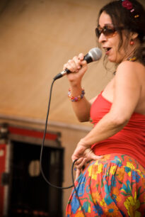 Show de Naara e Lucinha Guerra em Triunfo, no Carnaval 2009