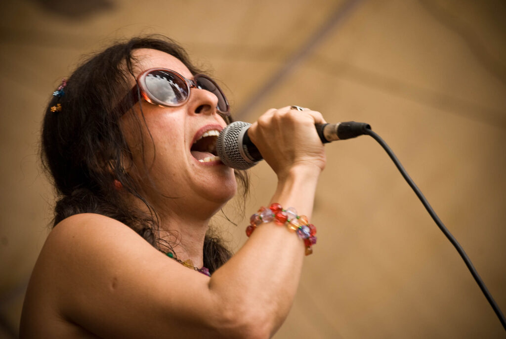 Show de Naara e Lucinha Guerra em Triunfo, no Carnaval 2009
