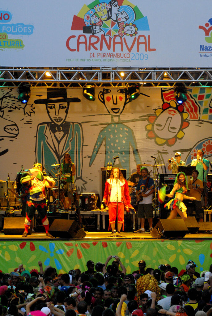 Show de Alceu Valença em Nazaré da Mata, Carnaval 2009