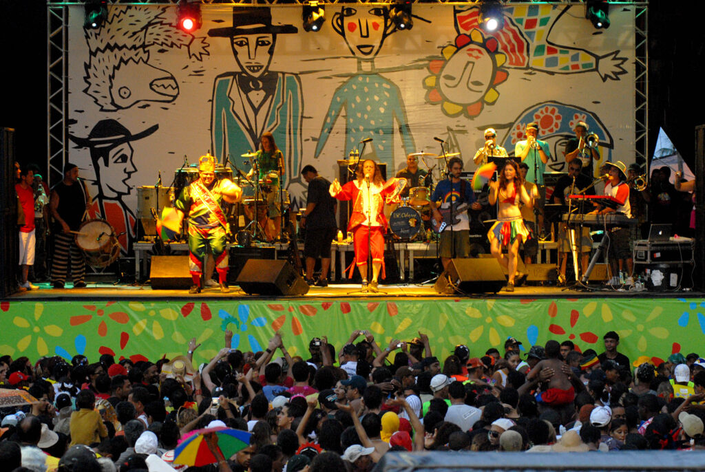 Show de Alceu Valença em Nazaré da Mata, Carnaval 2009