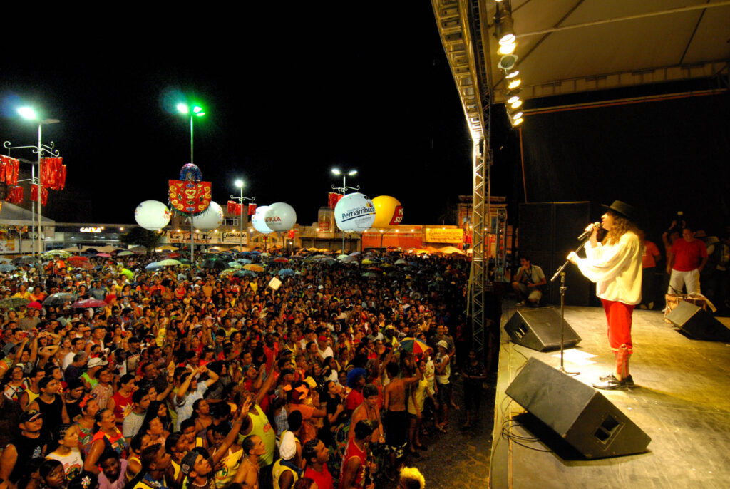 Show de Alceu Valença em Nazaré da Mata, Carnaval 2009