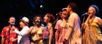 Participações especiais no show do Maracatu Le