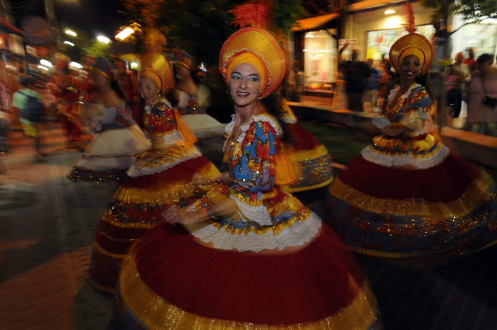 Maracatu Nação Pernambuco em Ipojuca, no Carnaval 2009