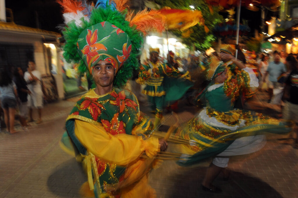 Maracatu Nação Pernambuco em Ipojuca, no Carnaval 2009