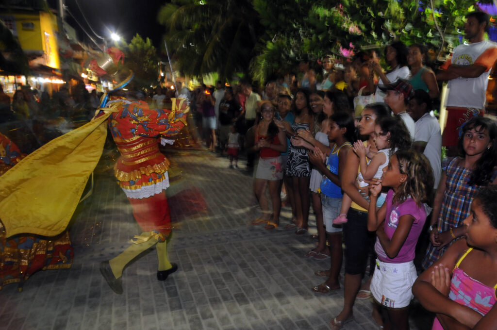 Maracatu Nação Pernambuco em Ipojuca, no Carnaval 2009