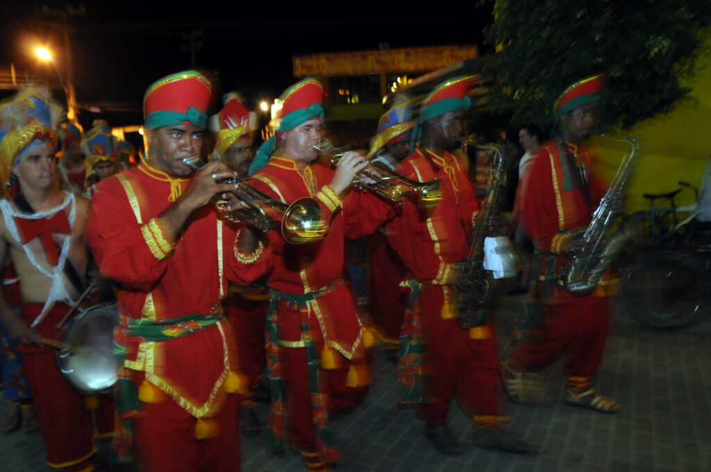 Maracatu Nação Pernambuco em Ipojuca, no Carnaval 2009
