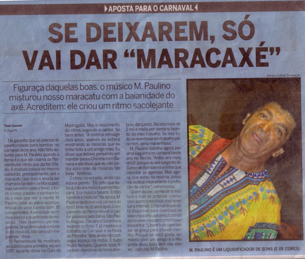 M.PAULINO NO CICLO NATALINO