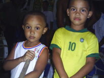 Crianças da comunidade