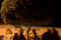Bonecos gigantes em Belém do São Francisco, no Carnaval 2009
